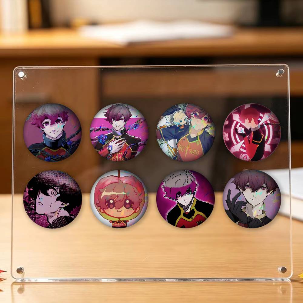 Gaming Console Buttons - 애니메이션 캐릭터 알렉시스 네스 라운드 새로운