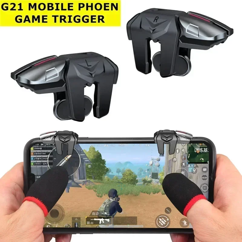 Gaming Console For Phone - G21 PUBG 용 6 개의 손가락