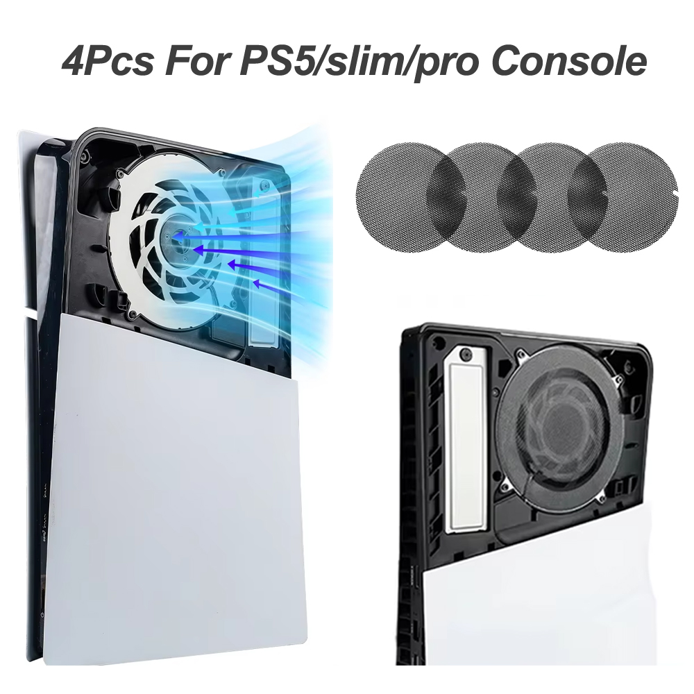 Gaming Console Latest - PS5/slim/pro 게임 콘솔용 4개입 먼지 필터
