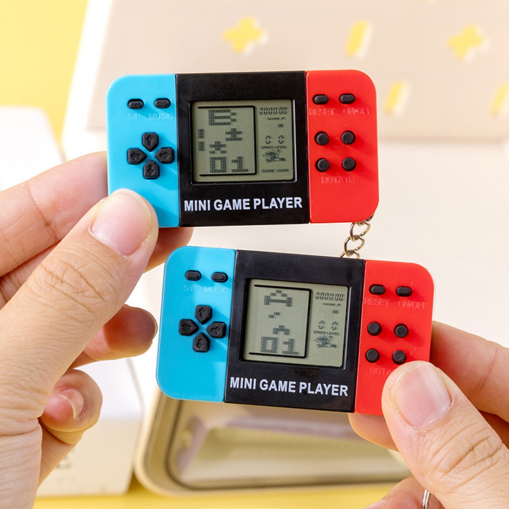 Gaming Console Keychain - 클래식 테트리스 휴대용 게임 콘솔 키체인