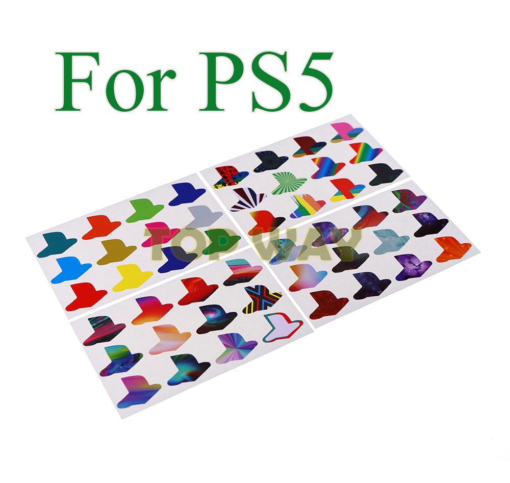 Gaming Console Buttons - 12개/세트 다채로운 로고 스킨 스티커 데칼