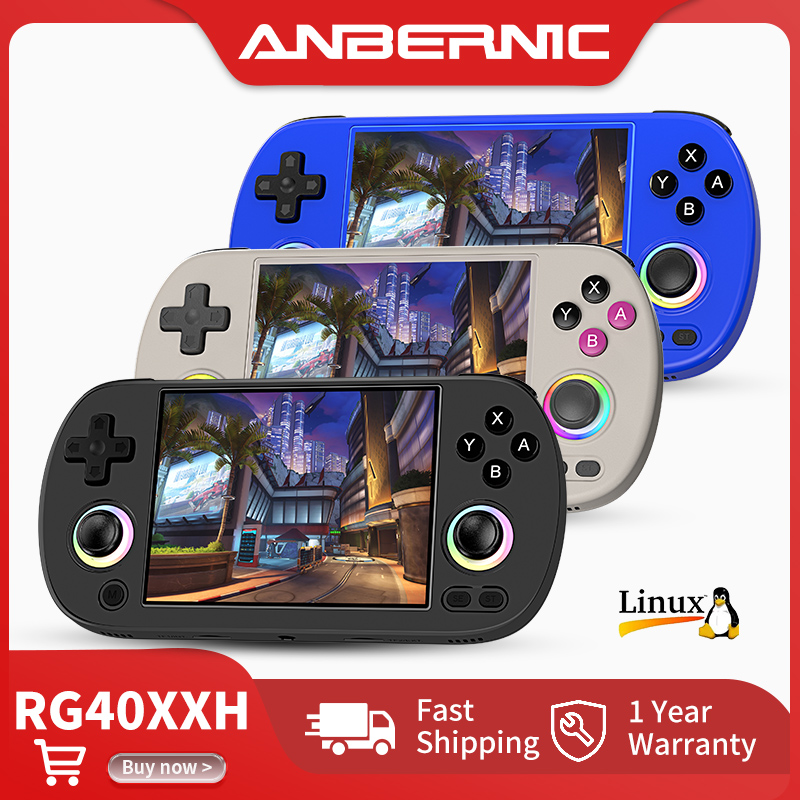 Gaming Console Under 5000 - 안베르닉 RG40XX H 레트로 휴대용 게임