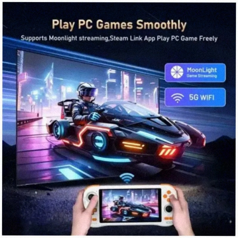 킨한크 K59 휴대용 게임 콘솔, 안드로이드 14, 5 - Gaming Console Under 5000 리뷰 및 가격