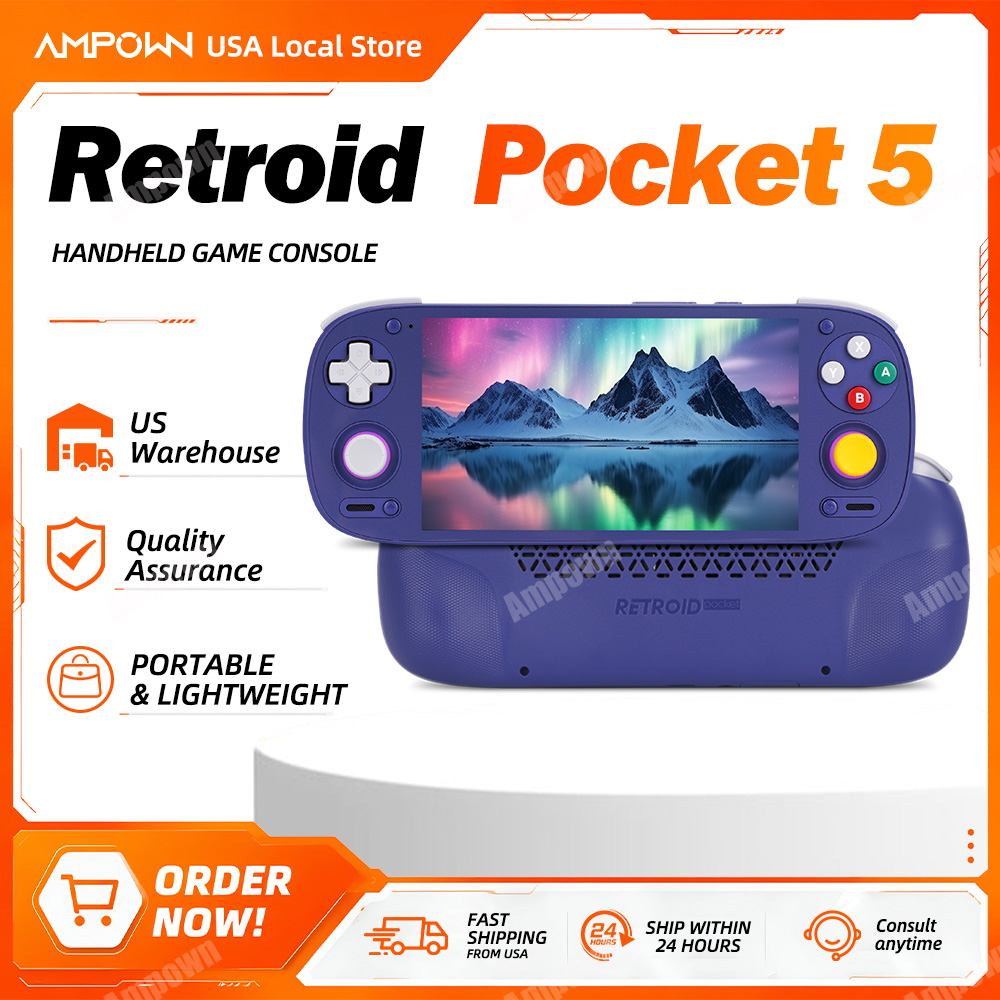 레트로이드 포켓 5 RP5, 5.5인치 AMOLED 휴 - Gaming Console Under 5000 리뷰 및 가격