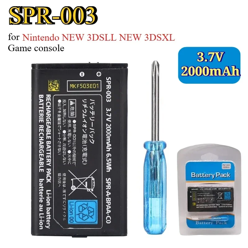 3.7V 2000mAh SPR-003 교체용 리튬 배터 - Gaming Console All 리뷰 및 가격