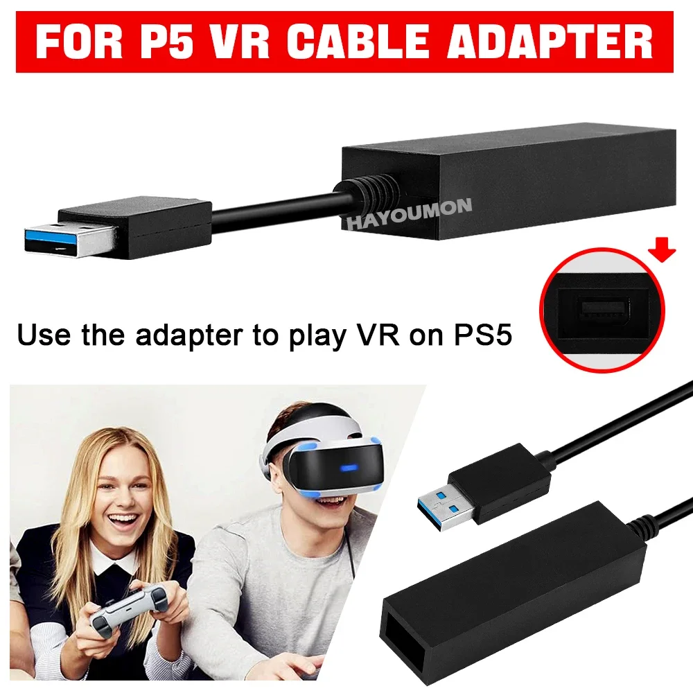 PS5 VR 케이블 어댑터, PS5 콘솔용 USB 3. - Gaming Console Buttons 리뷰 및 가격