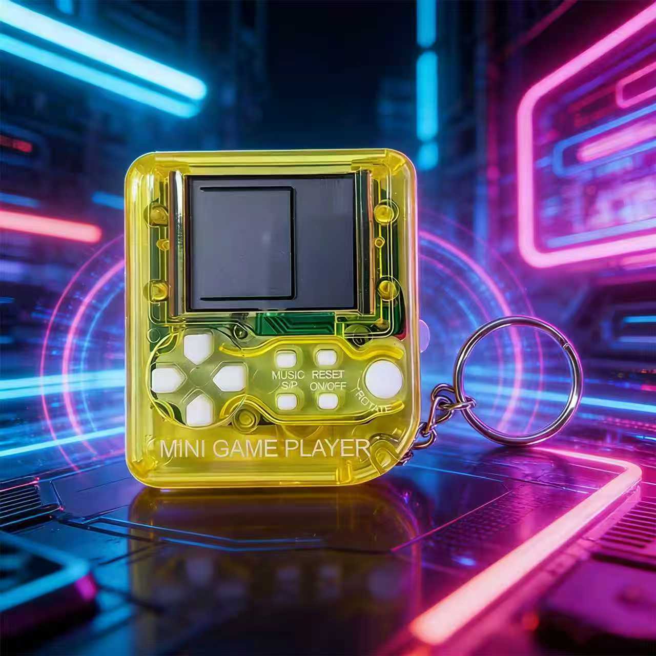 레트로 미니 휴대용 게임 콘솔 키체인 클래식 테트리스  - Gaming Console Keychain 리뷰 및 가격