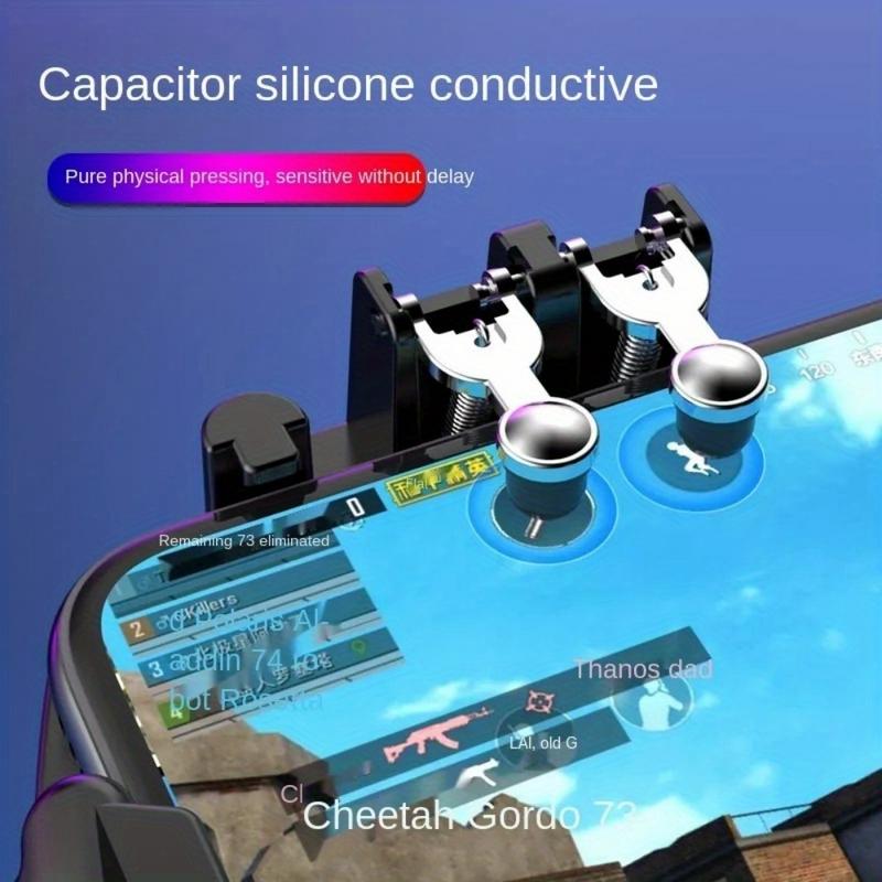 모바일 폰 그립 홀더 6 손가락 게임용 쿨링 게임패드  - Gaming Console For Phone 리뷰 및 가격