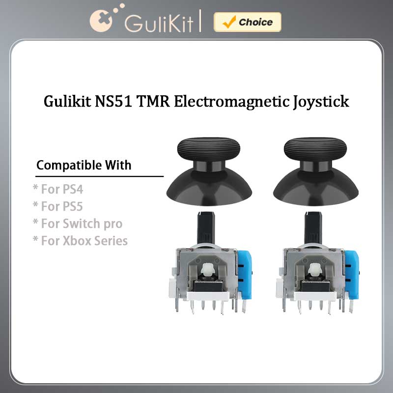 스틱 캡이 포함된 GuliKit NS51 TMR 조이스 - Gaming Console Tv 리뷰 및 가격