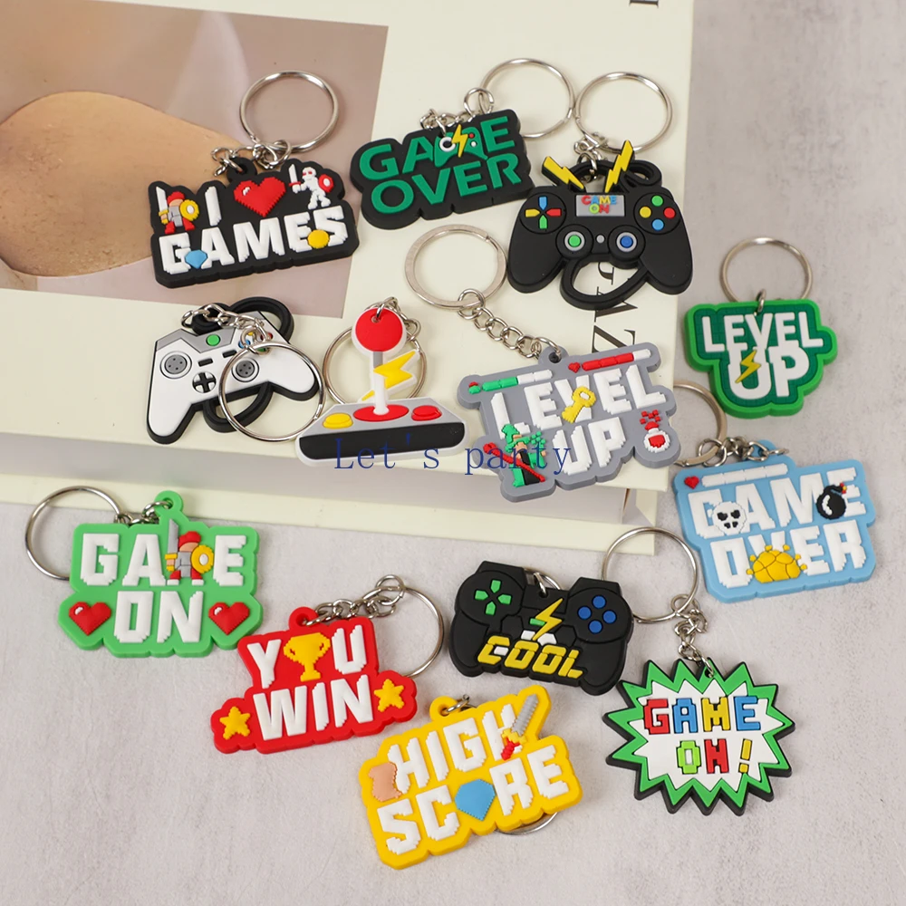테마에 13Pcs 비디오 게임 PVC 키 체인 Game - Gaming Console Keychain 리뷰 및 가격