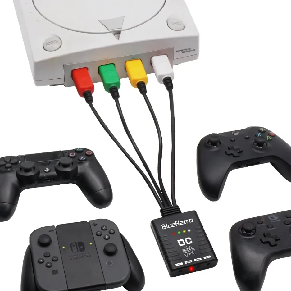 SEGA 드림캐스트 콘솔용 무선 컨트롤러 어댑터, PS - Gaming Console Buttons 리뷰 및 가격