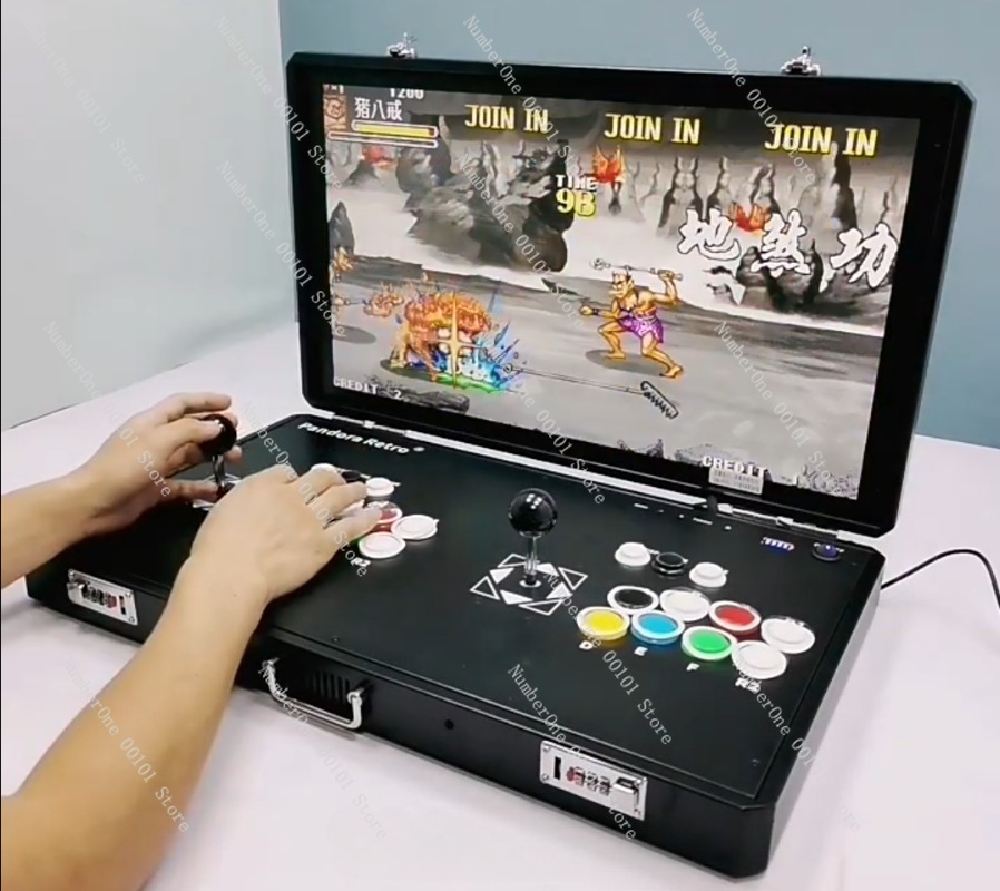 휴대용 레트로 아케이드 게임 콘솔, 듀얼 조이스틱 컨트 - Gaming Console Tv 리뷰 및 가격